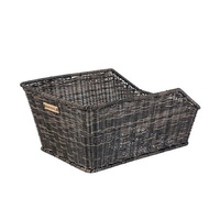Basil Cento Rattan Look WSL Rear Basket Brown