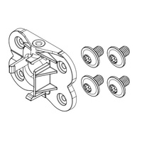 BOSCH COMPACTTUBE HORIZONTAL, PLUG SIDE, FIXED MOUNT SCREW-ON PLATE KIT (BBP324Y)