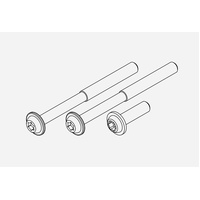 BOSCH SCREW SET POWERPACK 400/500 RACK (BBP33YY)