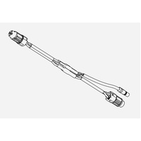 BOSCH BATTERY T-CABLE FOR COMPONENT CONNECTOR, 1900 MM (BCH3912_1900)