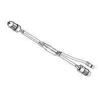BOSCH BATTERY T-CABLE FOR COMPONENT CONNECTOR, 200 MM (BCH3912_200)