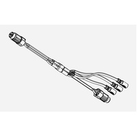 BOSCH BATTERY CABLE WITH MULTI-CONNECTOR, 820 MM (BCH3914_820)
