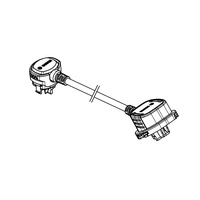 BOSCH POWERMORE CABLE, ROUTING AWAY FROM FRAME, 150 MM (BCH3925_150)