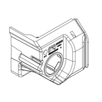 BOSCH COVER CAP FOR CHARGING SOCKET, HORIZONTAL, PIVOT, BATTERY HOLDER ABOVE THE COMPACTTUBE, LOCK A