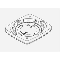 BOSCH MOUNTING PLATE INTUVIA 100