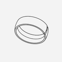 RUBBER SPACER, SOCKET 35,0 MM