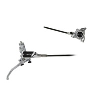 Hope Tech 4 X2 Flat Mount Disc Brake – Front, Silver/Black