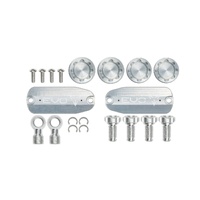 Hope EVO TR4 Custom Kit – Pair – Silver