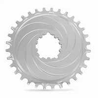 5DEV Spacely Sprocket 6061 Chainring – 32T 3-Bolt Direct Mount, 3mm Offset, Raw