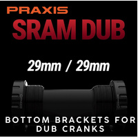 Praxis Bottom Bracket for SRAM DUB Cranks