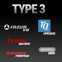 Praxis EC-Type 3 Alloy eCrank Arms 160mm – eMTB, TQ HPR50/60, Brose Mag, Fazua Ride 50, Bafang M800