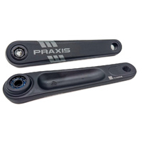 Praxis EC-Type 4 Alloy eCrank Arm Set 170mm – Road/Gravel for Brose Mag, Fazua Ride 50, TQ HPR50/60
