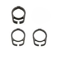 Cane Creek HCR Headset Spacer Kit, 1x10mm + 2x5mm, Black