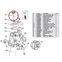 Cane Creek eeSilk 2.0/+ Seatpost Clamp Screw – Front Thumb Wheel Titanium