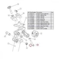 Cane Creek eeSilk 1.0 Seatpost Clamp Screw – Rear 5mm Hex