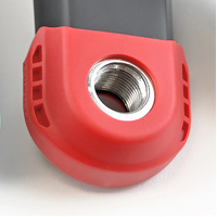 e*thirteen Carbon Crank Boot Kit – Bright Red
