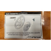 e*thirteen FW21 Cassette Compatibility Pinch Bolt