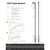 Pillar PSR TB2016 Triple-Butted J-Bend Spokes – Black