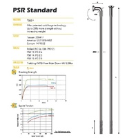 Pillar PSR Double-Butted J-Bend Spoke - 14G Silver Box 500