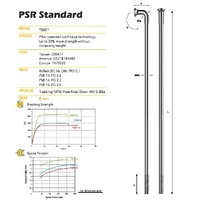 Pillar PSR Double-Butted J-Bend Spoke - 15G Black 310mm