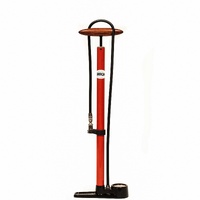 SILCA Pista Floor Pump Red