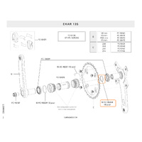 Campagnolo Ultra-Torque / Power-Torque Crankset Spindle Spring Clip (10 pcs)