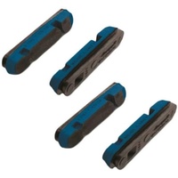 Campagnolo PEO Rim Brake Pad Inserts Blue for Shimano Holders (4 pcs)