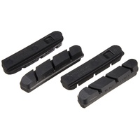 Campagnolo Aluminium Rim Brake Pad Inserts Black for Super Record/Record/Direct Mount (4 pcs)