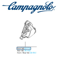 Campagnolo Flat Mount Hydraulic Disc Brake Caliper 160mm Front
