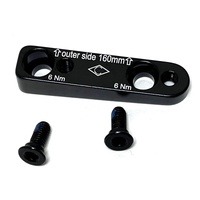 Campagnolo Disc Brake Flat Mount Adaptor + Bolts