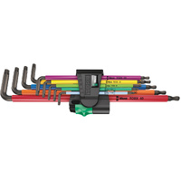 Wera 967/9 TX Ball End XL Multicolour 1 TORX L-Key Set