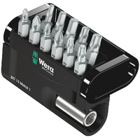 Wera Bit-Check 12 Metal 1 Bit Set 12 Pieces