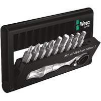 Wera Bit-Check 10 Zyklop Mini 1 Bit Set with Mini Ratchet