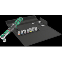 Wera Safe-Torque A 1 Set 1 Torque Wrench Set 1/4" Square Drive 2–12 Nm 10 Pieces