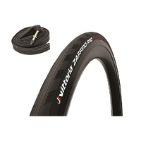 Vittoria Zaffiro Pro V Road Tyre 700 x 28c Black with Inner Tube
