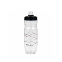 JetBlack Icon Bottle 600ml Clear Black Lid