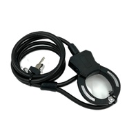 JetBlack Cuff Cable Key Lock 8 x 1500mm
