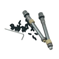 JetBlack Featherlite MTB Pedals Complete Parts Kit