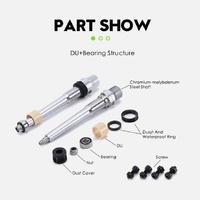 JetBlack Thermocomp MTB Pedals Complete Parts Kit