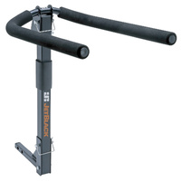 JetBlack 4-Bike Double Folding Hitched JetRack