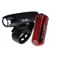 Moon Nova Front & Pulsar Rear Light Set AA/AAA Battery