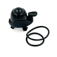 Ride66 Bicycle Bell Loud Bell Black