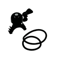 Ride66 Bicycle Bell Stealth Mini Black