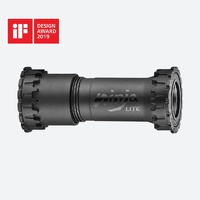 Token Ninja Lite Bottom Bracket, BB86/BB89.5/BB92, Shimano 24mm, Black