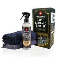 Weldtite Rapid Ceramic Shield Kit 250ml inc Cloths