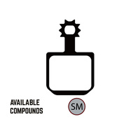 ASHIMA Disc Brake Pads - Semi Metallic Magura - MT5 / MT7