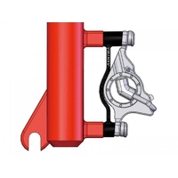 ASHIMA Brake Adaptor - Front 180mm - Transforms Post Mounting PM Caliper Into IS Mount Fork