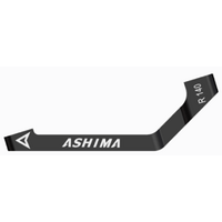 ASHIMA Rotor Adaptor - Front: Od - 140mm - Transforms Post Mount (Pm) Caliper Into Flat Mount (Fm) Fork