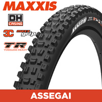 Maxxis Assegai 29 x 2.50 3C MaxxGrip New DH TR Folding MTB Tyre