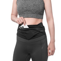 BONE Run Tie Belt - Smal/ Med  - Fits Smartphone 4-7.2 inch - Black
